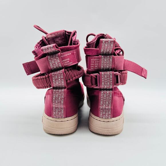 Nike Air Force 1 SF AF1 Womens 6 Burgundy Vintage Wine Force is Female - Picture 6 of 11